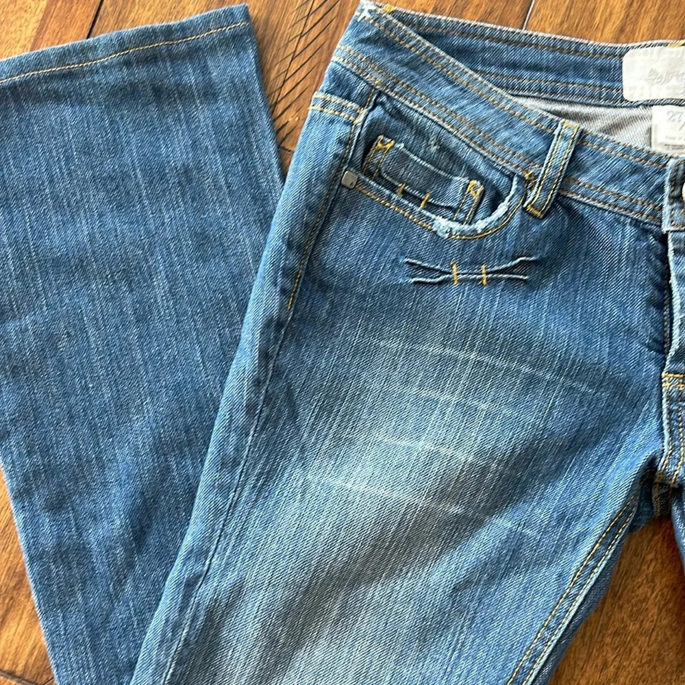 Reef Denim Jeans blue size 27 size 5 - Picture 6 of 16